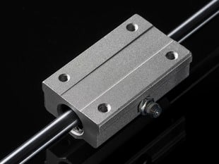 Linear Bearing Platform on a round shaft