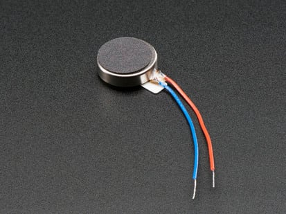 Vibrating Mini Motor Disc - Vibrating Mini Motor Disc with two wires