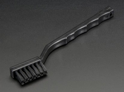 ESD-Safe PCB Cleaning Brush - Black toothbrush-looking brush