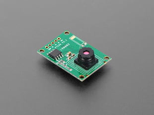 Angled shot of green, rectangular TTL camera breakout board.