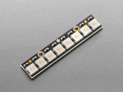 NeoPixel Stick - 8 x 5050 RGB LED with Integrated Drivers - NeoPixel Stick with 8 x 5050 RGB LED 