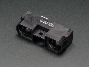 Angled shot of a IR Distance Sensor.