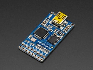 Dithering LED driver board with USB Mini-B connector