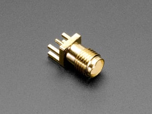 Angled shot of Edge-Launch SMA Connector