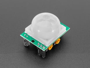 Angled Shot of the PIR (motion) sensor.