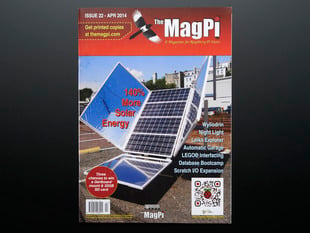 Front cover of The MagPi - Issue 22: 140% More Solar Energy.