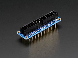 Angled shot of Adafruit Pi Cobbler.