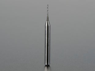 End mill drill bit standing up.