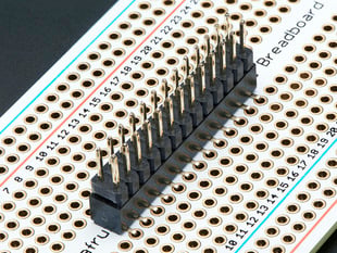 26 pin IDC Breakout Helper Soldered into perma-proto.