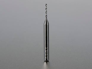 PCB drill bit standing up.