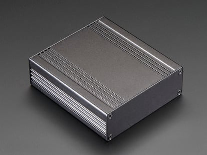 Extruded Aluminum Enclosure Box - 94mm x 83mm x 30mm - Extruded Aluminum Enclosure Box 