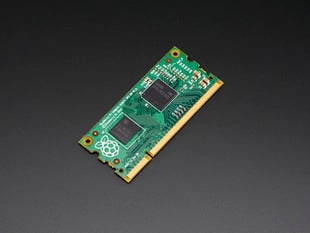 Angled shot of Raspberry Pi Compute Module