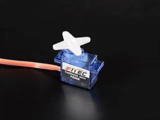 Demo Video of the Continuous Rotation Micro Servo with a "t" shaped propeller connected to the gear and spinning.