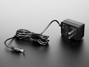 Angled shot of power supply.