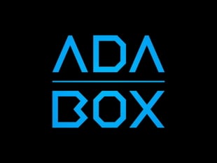 Blue Text image "ADA_BOX"