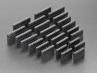 Collection of many Large Single Row Wire Housing Packs