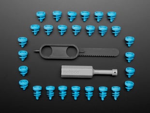 Makedo Toolkit for Cardboard Construction with tools and many screws