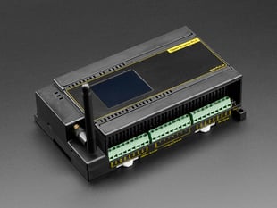 Angled shot of Digital Loggers PLDuino - ATmega2560 + ESP8266 Customizable PLC