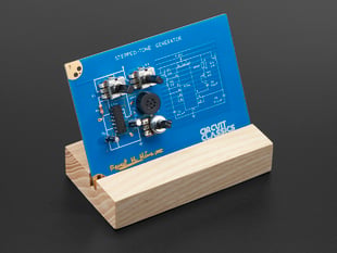 Assembled Circuit Classics Stepped Tone Generator in wooden stand