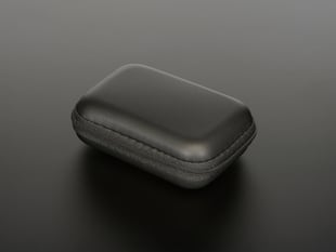 Maker-Friendly Zipper Case in Black