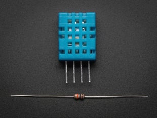 DHT11 basic temperature-humidity sensor with 10K resistor