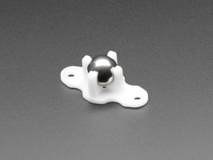 Metal caster bearing wheel 20mm tall.