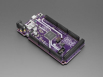 Adafruit Grand Central M4 Express featuring the SAMD51 - Angled Shot of the Adafruit Grand Central M4 Express featuring the SAMD51.
