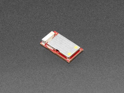 nRF51822 Bluetooth® Low Energy Module - MDBT40-256RV3 - Angled shot of a nRF51822 Bluetooth Low Energy Module.