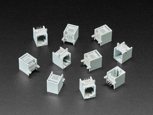Pack of 10 RJ12 Jack Connectors - EV3/NXT LEGO Compatible