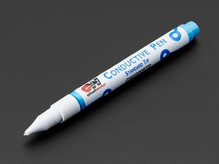 Opened Conductive Silver Ink Pen with  Standard Tip