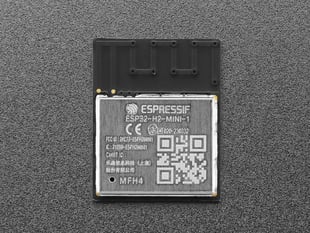 Overhead shot of small wireless module.