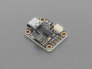 Angled Shot of the Adafruit CH9328 UART to HID Keyboard.