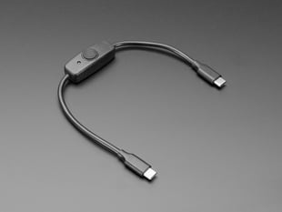 Angled Shot of the USB C M/M 30cm data+power switch.