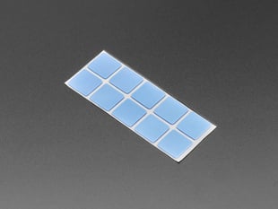 Angled Shot of the Heat Sink Tabs.