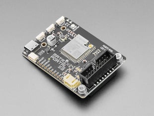 Angled shot of RGB matrix driver board.
