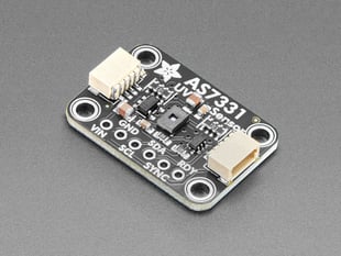 Angled Shot of the Adafruit AS7331 UV Sensor Breakout.