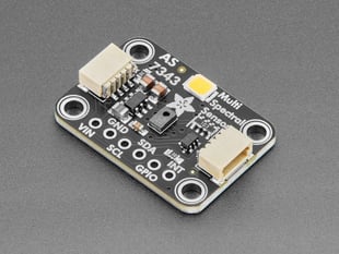Angled shot of light sensor breakout board.