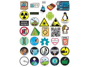 graphics for all of the stickers displayed in 5 by 7 rows
