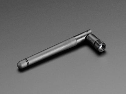 2.4GHz Dipole Swivel Antenna with RP-SMA - 2dBi - Short 2.4GHz Dipole Swivel Antenna